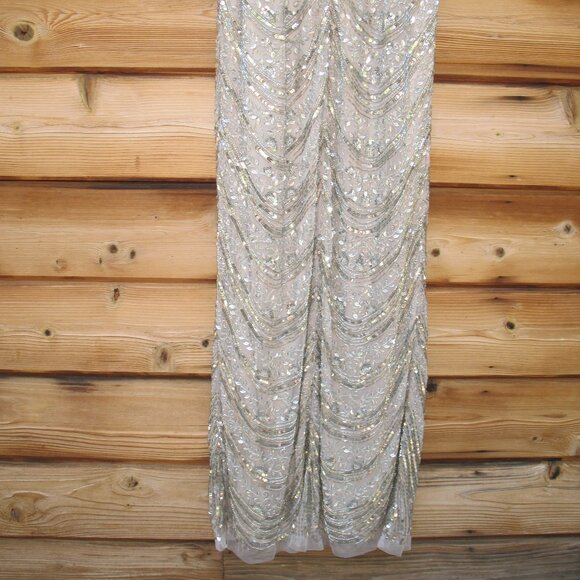 NWT Lara New York 29117 SCOOP NECK BEADED DRESS - Picture 7 of 12